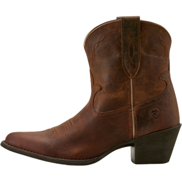 2025 Ariat Womens Maggie J Toe Western Boot 10061308 - Sassy Brown